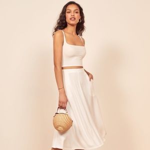 REFORMATION Molly Two Piece Set